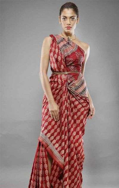 Kanjivarm Silk Saree red